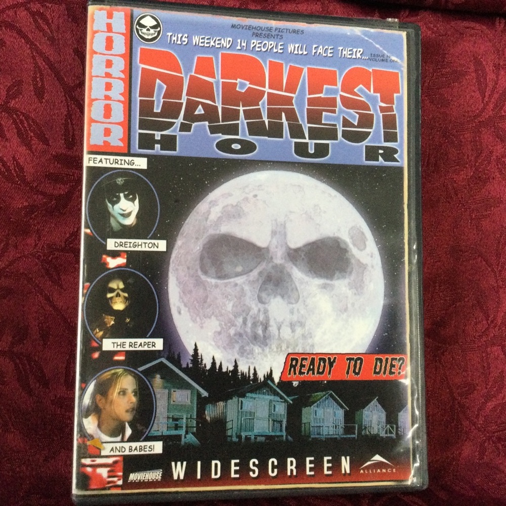Darkest Hour Horror DVD RARE Canadian Horror 2008 Excellent